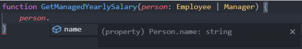 TypeScript doesn't know the type is it's not narrowed